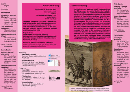 custos studientag teaser